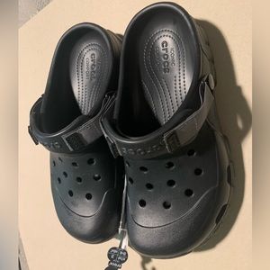 Crocs Clog Mens 7 Womens 9 Unisex Offroad Clogs Sport Black Graphite